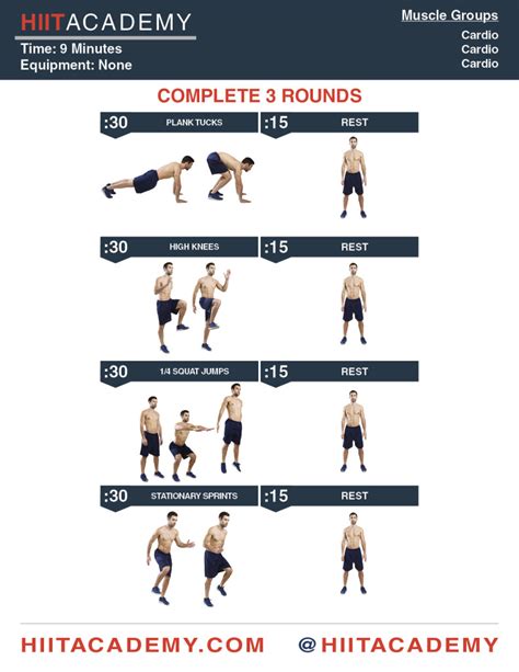 Complete Cardio Hiit Workout Hiit Academy Hiit Workouts Hiit Workouts For Men Hiit