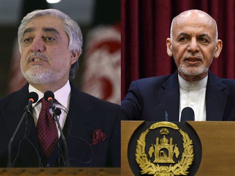 The three will discuss the us' involvement in afghanistan following the planned september 11 withdrawal of american troops from the country. Ashraf Ghani, Abdullah Abdullah both declare themselves ...