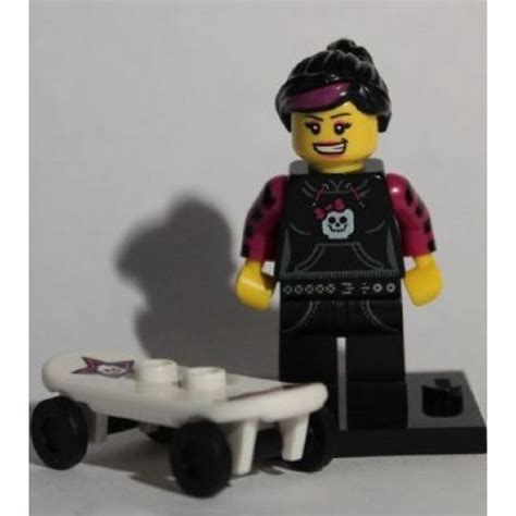 Lego Col06 Skater Girl Complete Set Ibricktoys Lego Shop Guide And