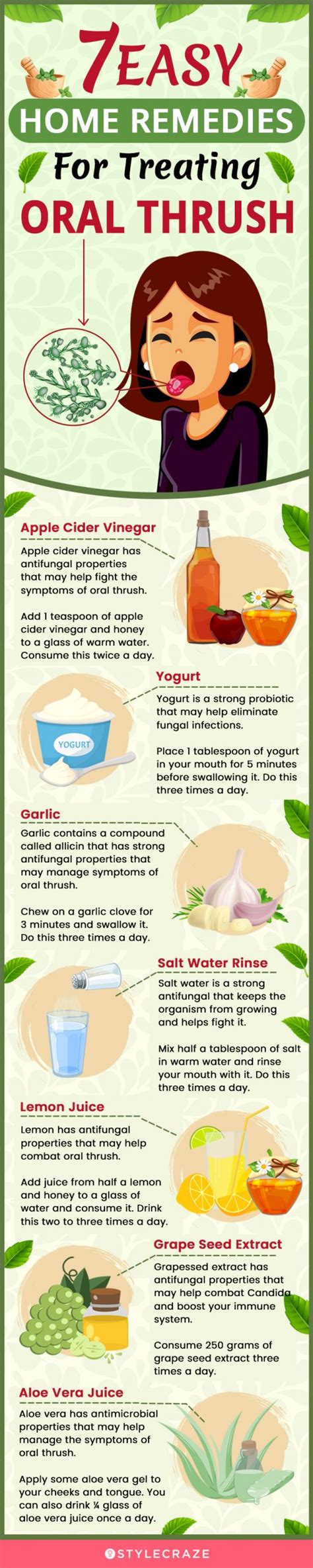 15 Effective Home Remedies For Oral Thrush