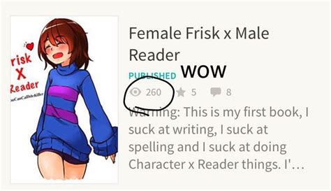 Female Frisk X Male Reader Pe