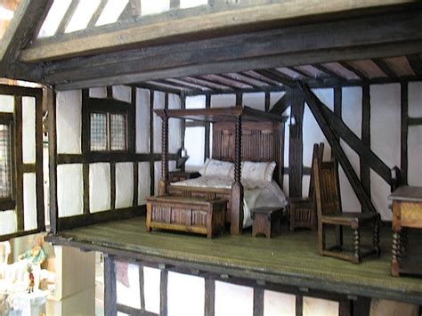 The Tudor Medieval Jacobean Queen Anne Dollhouse Project May 2010