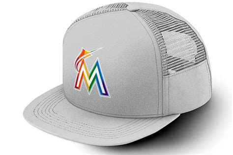 Miami Marlins To Give Away Rainbow Trucker Hat For Lgbt Pride Night