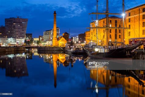 The Pumphouse Albert Dock Liverpool England High Res Stock Photo