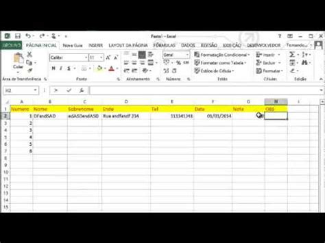 Como Organizar Suas Planilhas No Excel Youtube