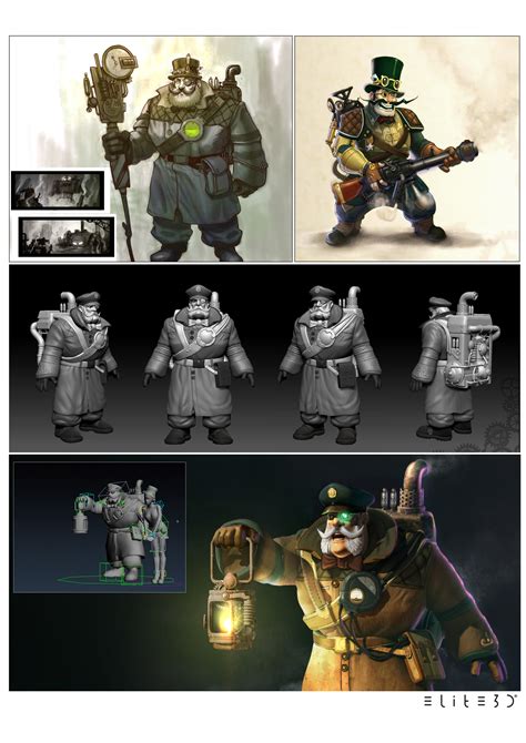 ArtStation - SteamPunk Boy