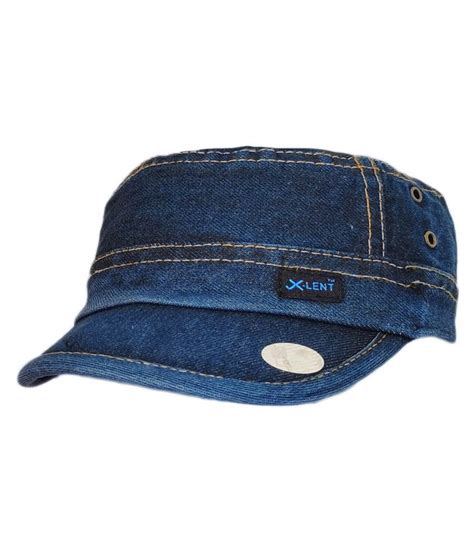 Tyrant® Denim Unisex Cotton Adjustable And Free Size Quality Caps Hats
