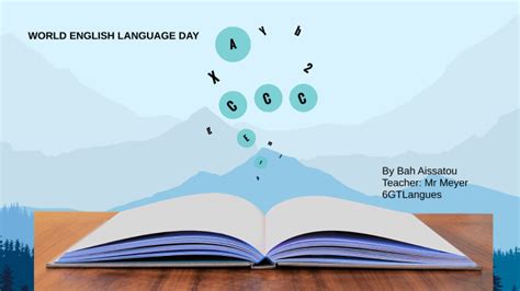World English Language Day By Aissatou Bah