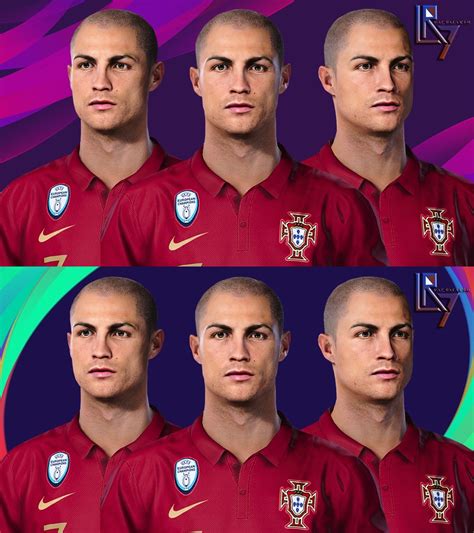Pes 2021 Faces Cristiano Ronaldo Bald By Lr7