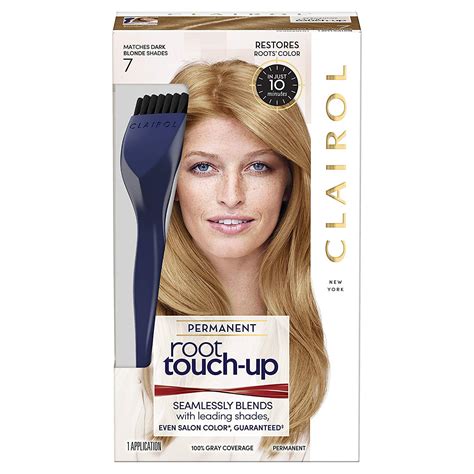4 Pack Clairol Nice N Easy Permanent Root Touch Up 7 Dark Blonde 1