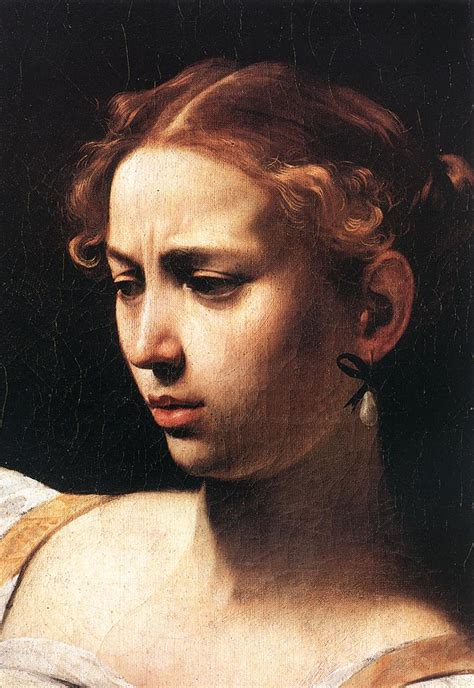 Caravaggio Judith Beheading Holofernes Detail1 Painting Michelangelo