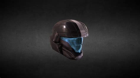 Halo Odst Helmet 3d Model By George Patching Gpatching 32ccbc6