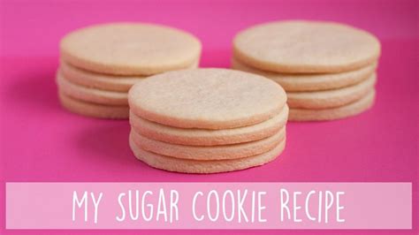 Yt 26215 My Favourite Sugar Cookie Recipe Bakery Supply