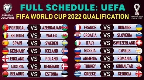 World Cup Qualifiers Fixtures 2022 Chr68dyhqzpsnm Aleesha Wagstaff