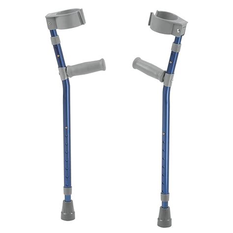 Pediatric Forearm Crutchespr Blue 32 4 5 Height