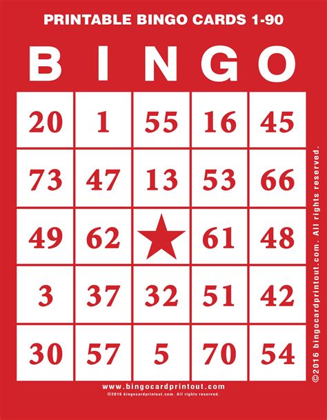 Simply, write in random numbers in each square for a little handmade card. Free Printable Bingo Cards 1 75 | Free Printable