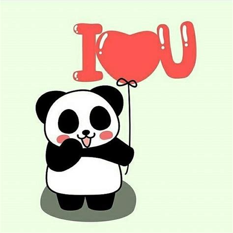 I Love You To Infinity And Beyond ️ Funny Panda Pictures Panda Love