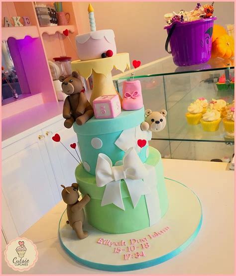 New Baby Cake 💖 Decorated Cake By Cutsie Cupcakes Cakesdecor