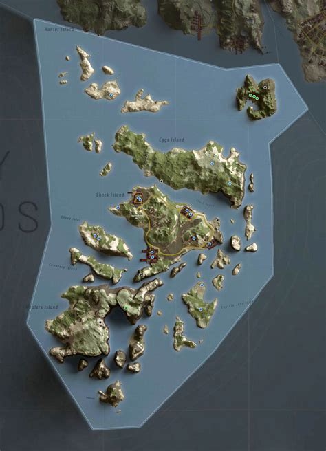 Windy Islands Map Tom Clancys Ghost Recon Breakpoint Tom Clancys