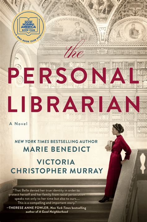 The Personal Librarian Victoria Christopher Murray