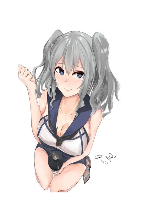 Wallpaper Kashima Kancolle Kantai Collection X Marcelino Hd Wallpapers