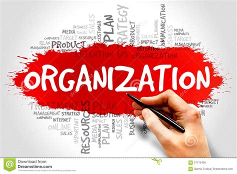 Organization Stock Photo Image 57175435