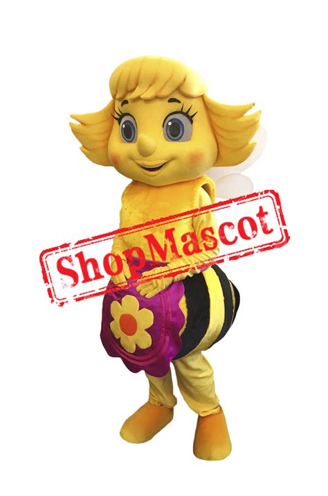 Beautiful Female Bee Mascot Costume