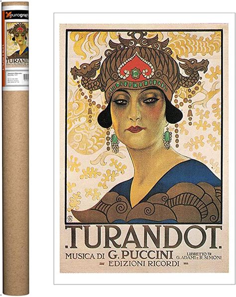 Eurographics Puccini Turandot Poster 275 X 1975 Inch