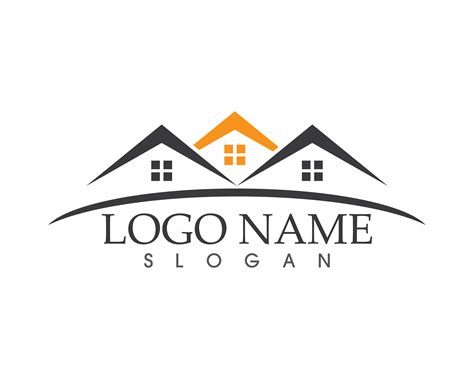 Real Estate And Building Home Logo Vector 618949 Vector Art At Vecteezy