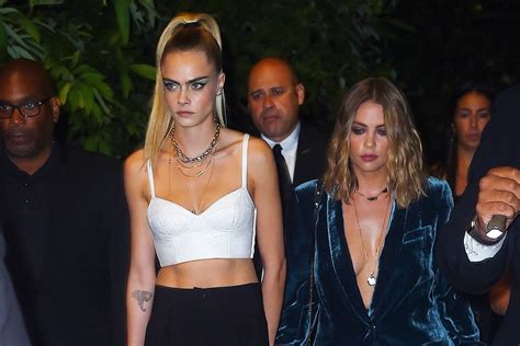 Cara Delevingne And Ashley Benson Have Date Night At Dkny Party
