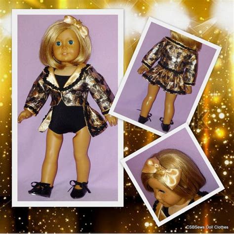 american girl doll tuxedo tap dance costume for isabelle etsy doll clothes american girl
