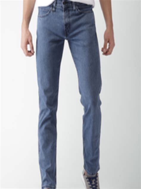 Buy Levis Men Blue 511 Slim Fit Low Rise Clean Look Stretchable Jeans