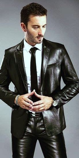 Pin By Boby On Shiny Mens Suit Leather Fashion Men Leather Jacket
