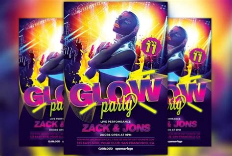 18 Best Rave Flyer Template Psd Download Graphic Cloud
