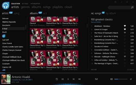 However, the songs can be streamed partially, and to obtain full access or download an album. Best music apps for Windows 10
