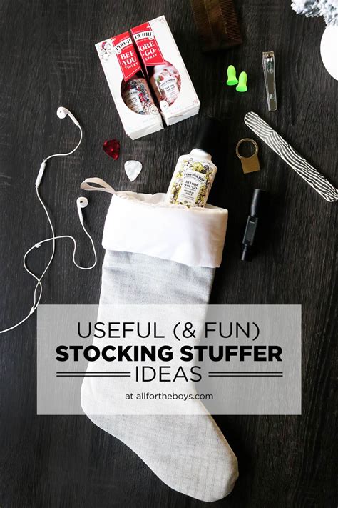 Fun And Useful Stocking Stuffers For Everyone — All For The Boys