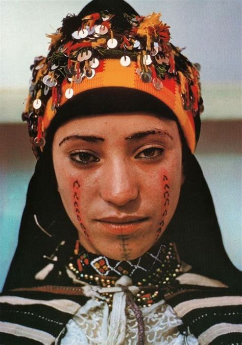 Traditional Clothing A Series Of Images Of Amazigh Girls And Their