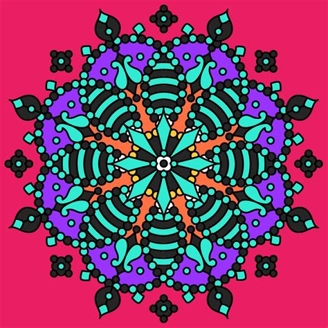Psychedelic Mandalas Art Collection Opensea