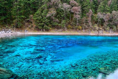 Beautiful Lake In Jiuzhai Stock Image Image Of Fall Liquid 3639059