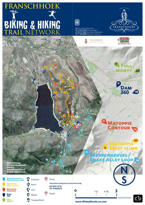 Franschhoek Biking And Hiking Trail Network Franschhoek Wine Valley