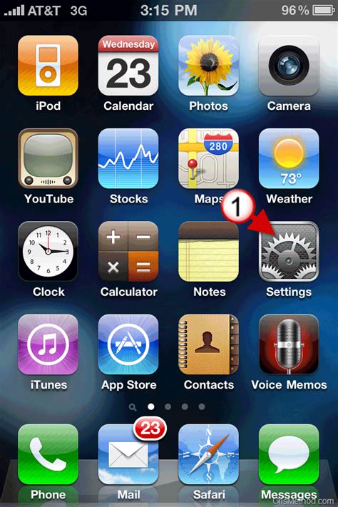 How To Enable The Battery Percentage Display On The Iphone 4
