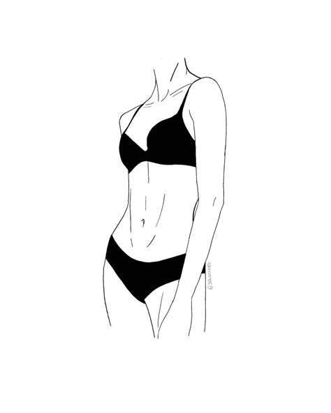 Line Art Drawings Easy Drawings Art Sketches Body Image Art