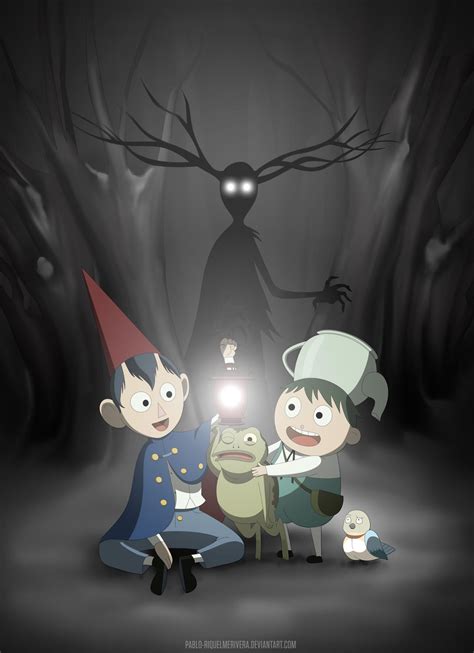 Over The Garden Wall Mas Alla Del Jardin By Pablo Riquelmerivera On