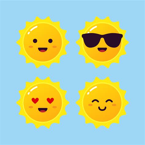 Sun Emoji Vector Art Icons And Graphics For Free Download