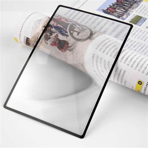 a4 full page magnifier sheet magnifying glass reading aid lens 3x big for sale online ebay