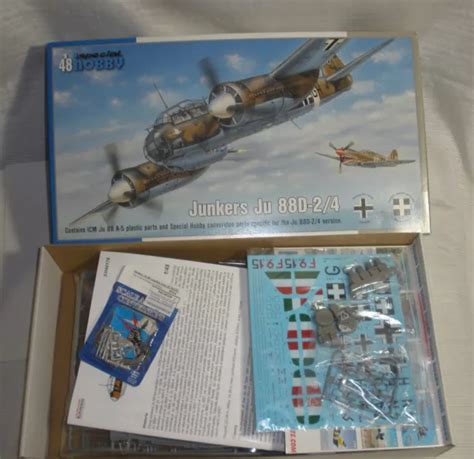 Junkers Ju 88d Special Hobby Model Kit Factory Sealed Parts Nos 6499