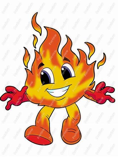 Clipart Flame Flames Fire Cartoon Clip Animation