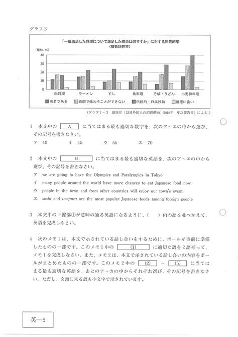 良 和歌山 島根 鳥取 岡山 広島 山口 香川 徳島 高知 愛媛 福岡 佐賀 長崎 大分 熊本 宮崎 鹿児島 沖縄. 2020年度 広島県公立高校入試標準問題 英語・問題7/12
