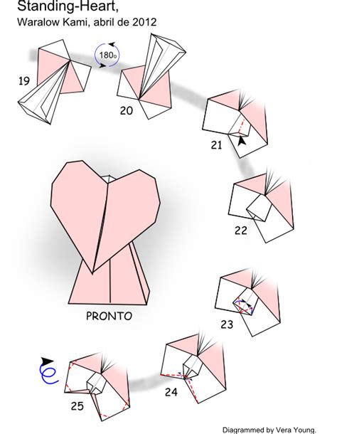 Pin De Vera Young Em Origami Hearts Projeto Origami Origami Para