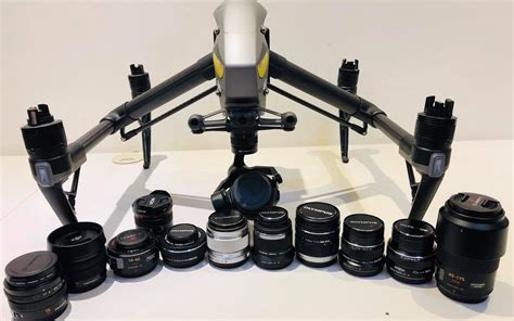 Dji Inspire 2 With All Zenmuse X5s Compatible Lenses Incl Two From